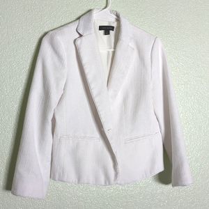 NWOT Ann Taylor Blazer. White. Size 0